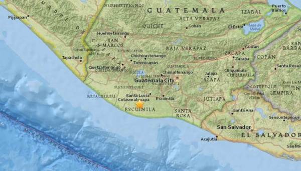 Un terremoto de magnitud 5,9 sacude las costas de Guatemala | .::Agencia IP::.