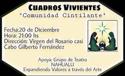 HOY / Pesebre viviente en Itauguá con materiales reciclados