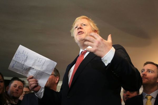 Johnson promete “nueva era dorada” para el Reino Unido fuera de la UE - Mundo - ABC Color
