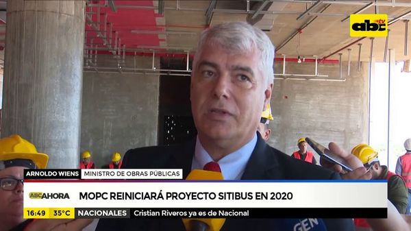MOPC reiniciará proyecto Sitibus en el 2020 - ABC Noticias - ABC Color