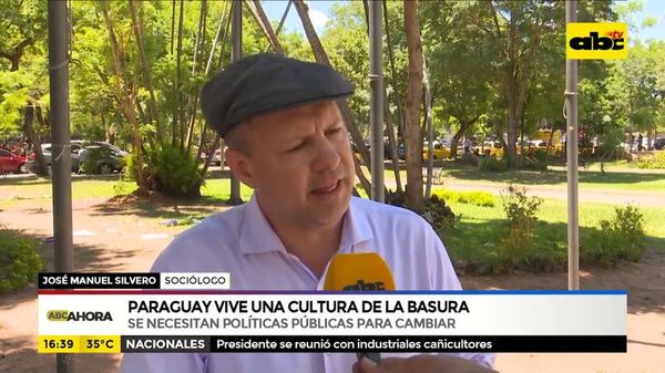 Paraguay vive una cultura de la basura - ABC Noticias - ABC Color