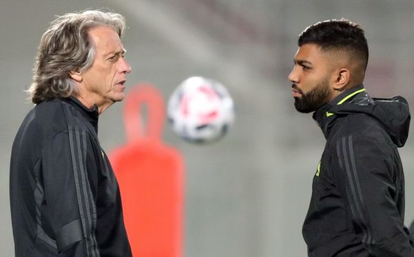 Jorge Jesus mentaliza a sus jugadores para la final - Fútbol - ABC Color