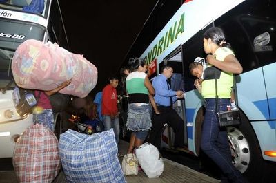 Operativo de Fin de Año: Desde hoy horarios de buses son liberados