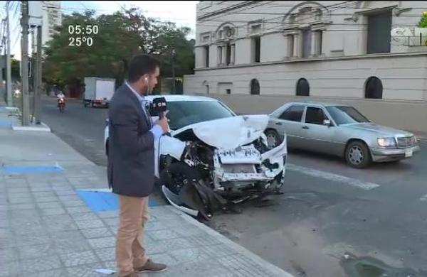 Tempranero accidente de tránsito - SNT