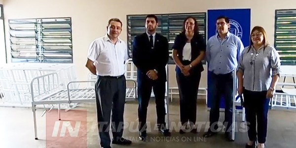 UCI ENTREGÓ CAMAS HOSPITALARIAS AL HOSPITAL REGIONAL DE ENCARNACIÓN