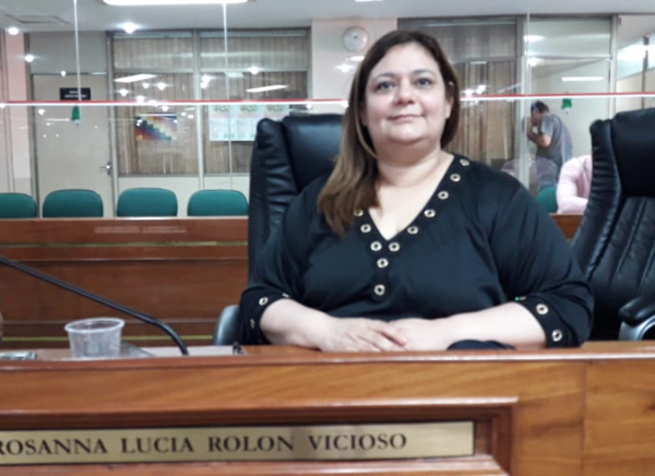A favor de que la concejal Rosanna Rolón sea la intendenta de Asunción