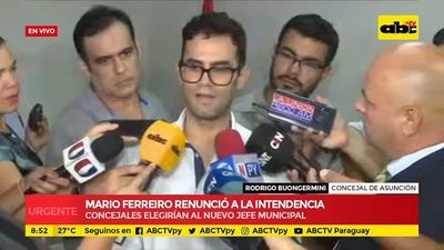 Concejales elegirán hoy al nuevo jefe municipal - ABC Noticias - ABC Color