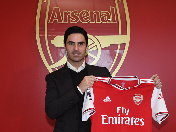 Mikel Arteta asume como DT del Arsenal