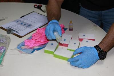 Hallan cocaína en toallitas húmedas y esponjas - ADN Paraguayo