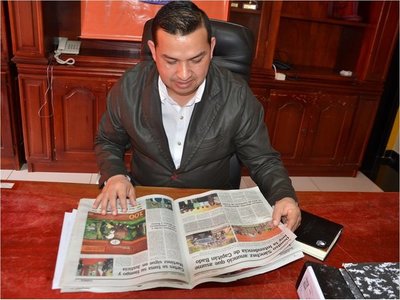 Intendente denuncia supuesta amenaza de muerte