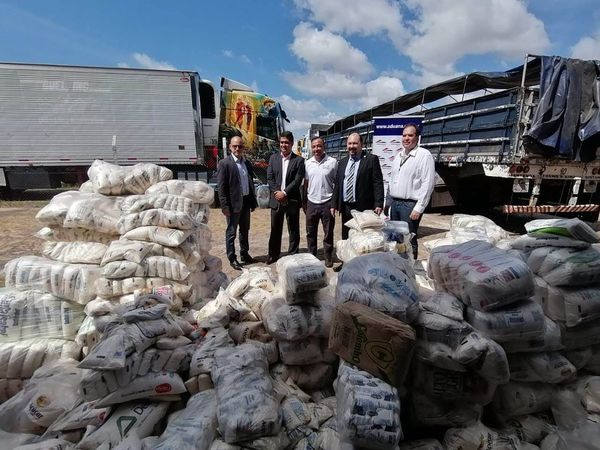 Donan más de 20.000 kilos de productos perecederos que fueron decomisados