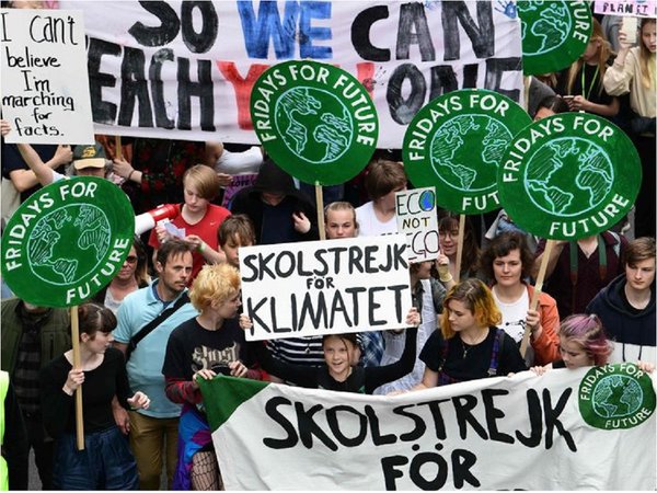 Greta Thunberg prosigue su huelga climática desde Estocolmo