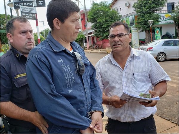 Cae presunto extorsionador con G. 15 millones en Curuguaty