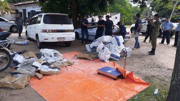 Incautan más de 450 kilos de presunta marihuana sobre ruta que une San Ignacio-Pilar - Digital Misiones