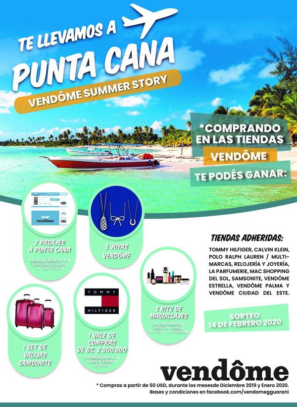 Viaje a Punta Cana, con Vendôme Summer Story - Empresariales - ABC Color
