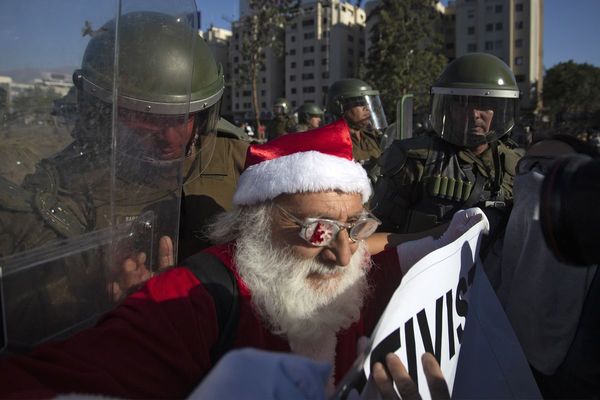 Austera Navidad en un Chile preso de la incertidumbre por la crisis social