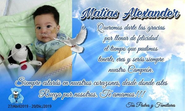 Fallece bebé con AME que clamaba por medicamentos | Noticias Paraguay