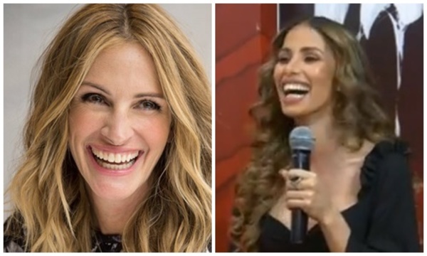 Compararon a la modelo Noelia Vázquez con Julia Roberts