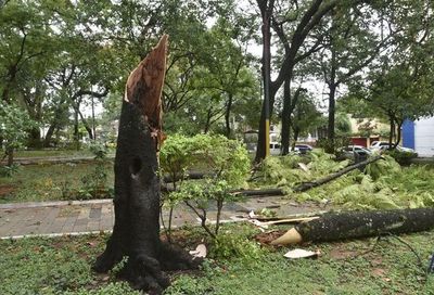 Varias zonas siguen resentidas por la falta de energía y de agua por temporal - Nacionales - ABC Color