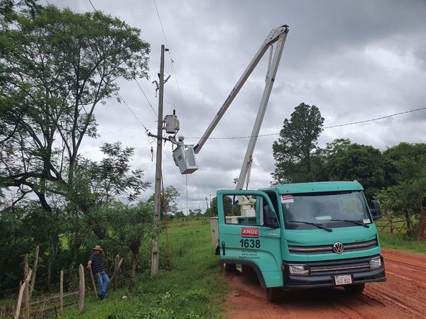 Diversas zonas de Gran Asunción continúan sin luz tras temporal