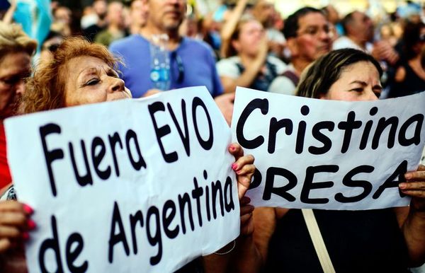 Morales hace su política partidaria desde Argentina - Internacionales - ABC Color
