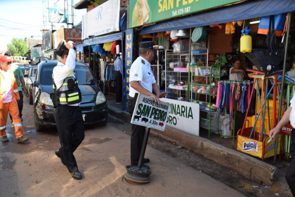 San Lorenzo ya no reserva estacionamientos