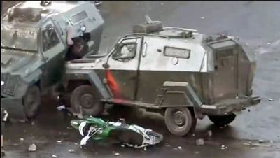 Funcionario de la Policía chilena fue imputado por atropellar a un manifestante » Ñanduti
