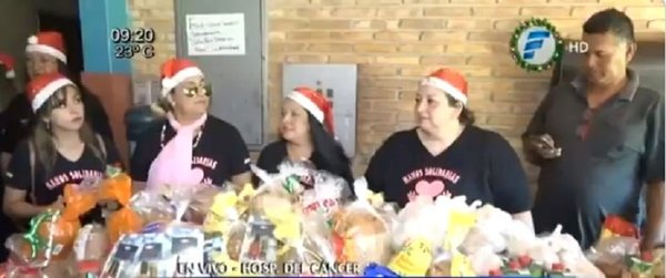 Hermoso gesto: Voluntarios llevan alegría a pacientes del Incán | Noticias Paraguay