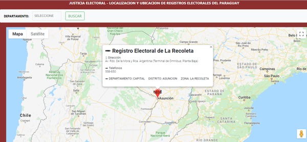 TSJE habilita buscador de sedes para acudir a actualizar domicilio o registrarse | .::Agencia IP::.