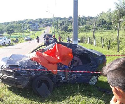 Padre y mellizos fallecen en accidente de tránsito en Acahay - Nacionales - ABC Color