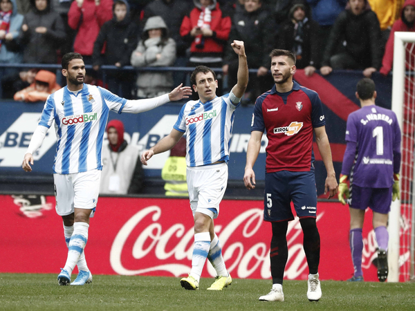 Real Sociedad doblega a Osasuna en un partidazo