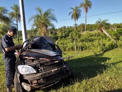Padre e hijos mueren en accidente de tránsito en Acahay