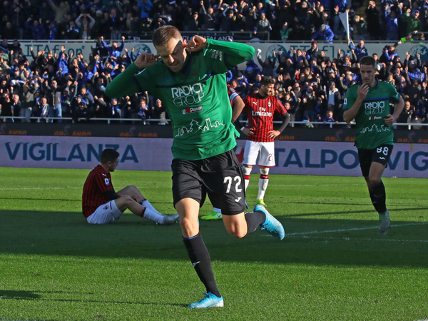 Atalanta humilla a un desorientado Milan