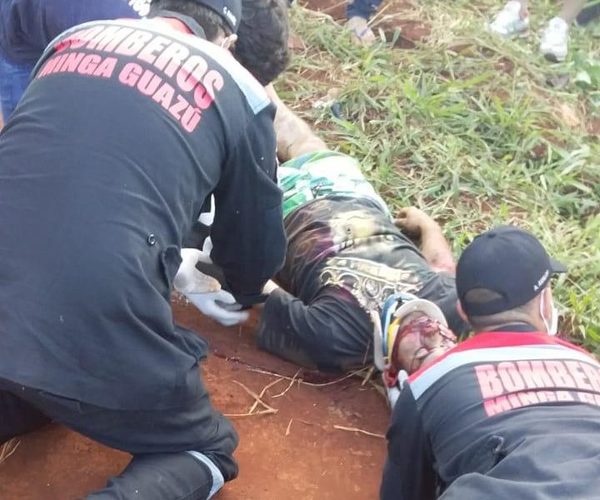 Un muerto tras choque entre motocicletas en Minga Guazú