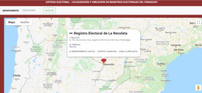 TSJE habilita buscador de sedes para acudir a actualizar domicilio o registrarse