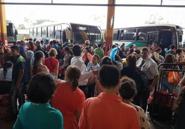 180.000 personas pasaron por Terminal de Ómnibus durante fin de semana
