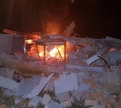 Incendian adrede vivienda en asentamiento - Paraguay.com