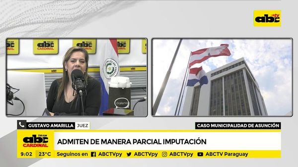 Admiten de manera parcial imputación - ABC Noticias - ABC Color