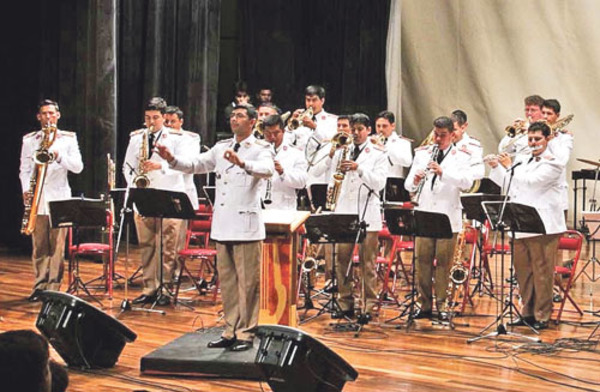 La banda de la Policía Nacional ofrecerá un concierto gratuito