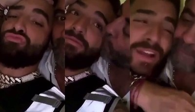 Viralizan vídeo de Maluma a los besos con un hombre - Teleshow