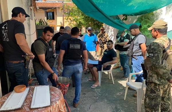 SENAD detuvo a distribuidor de cocaína en el barrio Las Mercedes de Asunción