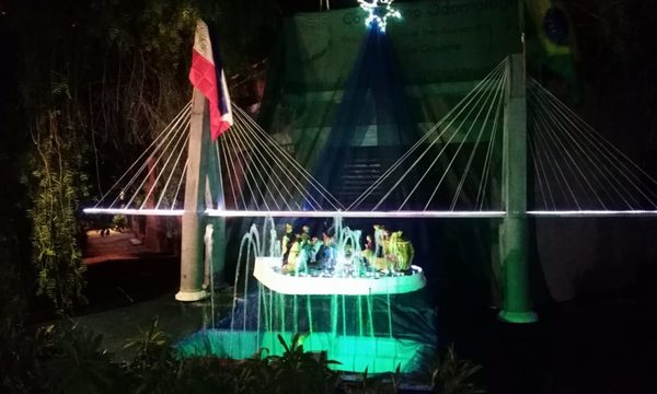 Hacen pesebre en maqueta de nuevo puente en Franco