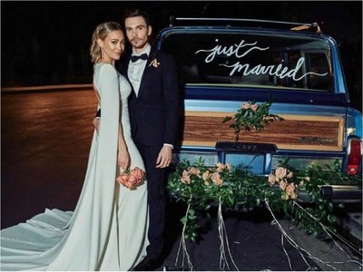 Hilary Duff y Matthew Koma se casan en su vivienda de Los Ángeles