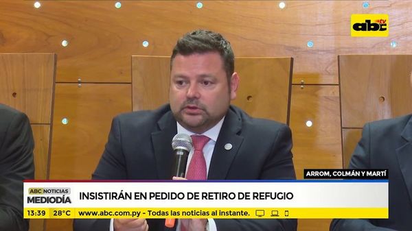 Insistirán en pedido de retiro de refugio - ABC Noticias - ABC Color