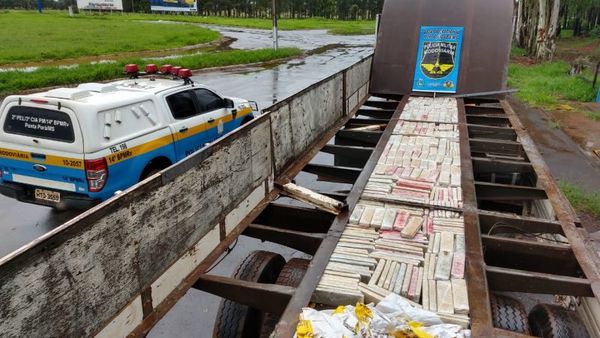 Histórica incautación de 88 mil 200 kilos de drogas en Mato Grosso del Sur