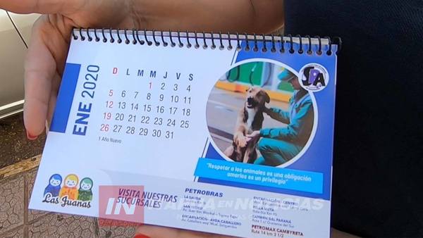SOCIEDAD PROTECTORA DE ANIMALES LANZA CALENDARIO 2020.