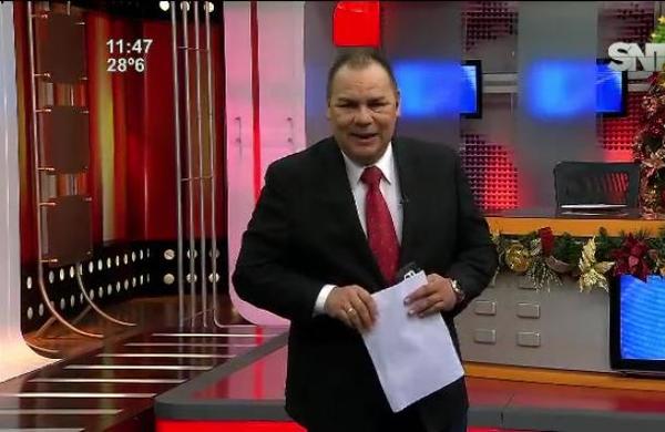 Monólogo de Jorge Esteche en el SNT Deportes - SNT