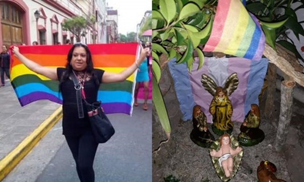 Yren Rotela en el ojo de la tormenta por polémico pesebre