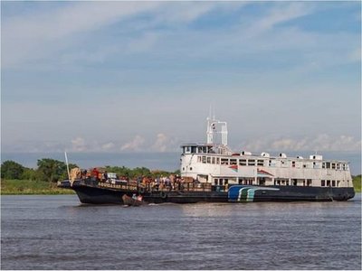 El Aquidabán realiza viaje normal hasta el Alto Paraguay