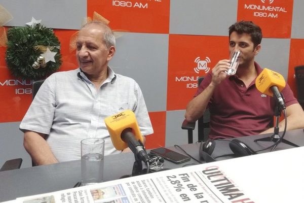 Juan Alberto Acosta y Santiago Sosa en FALG